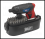 Sealey CP36S Cordless Screwdriver Set 53pc 3.6V Lithium-ion