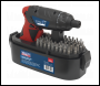 Sealey CP36S Cordless Screwdriver Set 3.6V 53pc