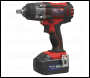 Sealey CP400LI Cordless Impact Wrench 18V 3Ah Lithium-ion 1/2 inch Sq Drive