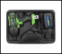 Sealey CP400LIHV 1/2 inch Sq Drive Hi-Vis Cordless Impact Wrench 18V 3Ah