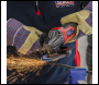 Sealey CP401LI 115mm Cordless Angle Grinder 18V 3Ah - Red