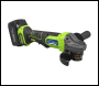 Sealey CP401LIHV 115mm Cordless Angle Grinder 18V 3Ah - Green