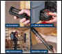 Sealey CP40VBV SV20 Series Backpack Vacuum Cleaner 40V - Body Only