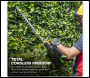 Sealey CP40VHTKIT Hedge Trimmer Kit 40V 4Ah SV20 Series 52cm