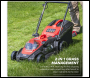 Sealey CP40VLMKIT Cordless Lawn Mower Kit 40V 4Ah SV20 Series 40cm