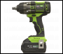 Sealey CP650LIHV 1/2 inch Sq Drive Cordless Brushless Impact Wrench 18V 4Ah