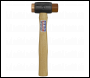 Sealey CRF15 Copper/Rawhide Faced Hammer 1.5lb Hickory Shaft