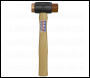 Sealey CRF15 Premier Copper/Rawhide Faced Hammer with Hickory Shaft 1.5lb