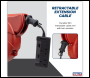 Sealey CRM10 Cable Reel System Retractable 10m 2 x 230V Socket