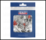 Sealey CROCSM Crocodile Clip, Small - Pack of 12 (6 Pairs)