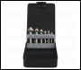 Sealey CSSET6V 90° Countersink Bit Set 3 x V Flutes 6pc