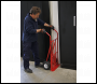 Sealey CST800 Folding Sack Truck with Pneumatic Tyres 150kg Capacity