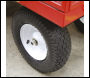 Sealey CST806 Platform Truck with Sides Pneumatic Tyres 450kg Capacity