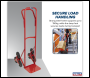 Sealey CST985 Stair Climbing Sack Truck with Solid Tyres 150kg Capacity