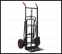 Sealey CST989HD Heavy-Duty 3-in-1 Sack Truck with PU Tyres 300kg Capacity