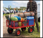 Sealey CST997 Platform Truck with Removable Sides & Pneumatic Tyres 200kg Capacity
