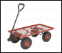Sealey CST997 Platform Truck with Removable Sides & Pneumatic Tyres 200kg Capacity