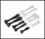 Sealey CT600BW Cable Tie Assortment Black/White Pack of 600