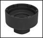 Sealey CV007 Groove Axle Nut Socket for MAN/Mercedes 3/4 inch Sq Drive 6-Stud 110-119mm