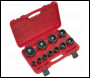 Sealey CV025 Ball Joint Socket Set 11pc 1/2 inch Sq Drive