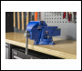 Sealey CV125XT Professional Heavy-Duty Fixed Base Vice 125mm