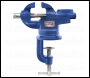 Sealey CV50 Portable Bench & Table Vice with 360° Swivel Base 50mm