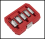 Sealey CV601 Elbow Connector Socket Set 3/8 inch Sq Drive 5pc
