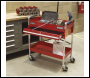 Sealey CX101D Superline PRO® Heavy-Duty Trolley with Lockable Drawer 2-Level