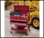 Sealey CX1042D Superline PRO® Heavy-Duty Trolley with Lockable Top & 2 Drawers 2-Level
