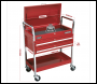 Sealey CX104 Trolley 2-Level Heavy-Duty with Lockable Top