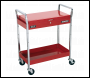 Sealey CX104 Trolley 2-Level Heavy-Duty with Lockable Top