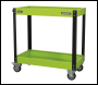 Sealey CX109HV Superline PRO® Heavy-Duty Workshop Trolley 2-Level - Hi-Vis Green