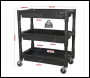 Sealey CX205 Trolley 3-Level Composite Heavy-Duty