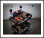 Sealey CX313 Composite Workshop Trolley with Parts Storage 3-Level