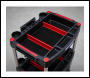 Sealey CX313 Composite Workshop Trolley with Parts Storage 3-Level