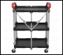 Sealey CX314 Folding Workshop Trolley 3-Level