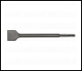 Sealey D2WC Cranked Chisel 40 x 250mm Wide - SDS Plus