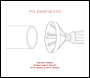 Sealey DB06 Internal & External 2-in-1 Deburring/Chamfer Tool 27-86mm