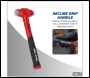 Sealey DBH16 Premier Dead Blow Ball Pein Hammer 16oz