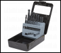 Sealey DBS19RF HSS Roll Forged Drill Bit Set 19pc