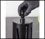 Sealey DCD01 Diamond Core Drill Adaptor with Through Hole 1/2 inch BSP Male to 1/2 inch BSP Male
