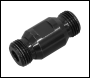 Sealey DCD01 Diamond Core Drill Adaptor with Through Hole 1/2 inch BSP Male to 1/2 inch BSP Male