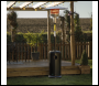 Sealey DG1 Dellonda Outdoor Garden Gas Patio Heater 13kW Commercial & Domestic Use, Black