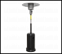Sealey DG1 Dellonda Outdoor Garden Gas Patio Heater 13kW Commercial & Domestic Use, Black