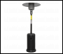 Sealey DG1 Dellonda Outdoor Garden Gas Patio Heater 13kW Commercial & Domestic Use, Black