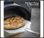 Sealey DG10 Dellonda Wood-Fired Pizza Oven 14 inch  - Black