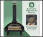 Sealey DG10 Dellonda Wood-Fired Pizza Oven 14 inch  - Black