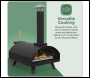 Sealey DG10 Dellonda Wood-Fired Pizza Oven 14 inch  - Black