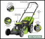 Sealey DG101 Dellonda Self-Propelled Petrol Lawnmower Grass Cutter with Height Adjustment & Grass Bag 144cc 18 inch /46cm 4-Stroke Engine