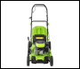 Sealey DG102 Dellonda Self-Propelled Petrol Lawnmower Grass Cutter with Height Adjustment & Grass Bag 170cc 20 inch /51cm 4-Stroke Engine